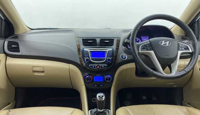 2013 Hyundai Verna FLUIDIC 1.6 SX VTVT OPT, Petrol, Manual, 75,571 km, Dashboard