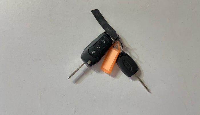 2015 Ford Figo Aspire TITANIUM 1.2 PETROL, CNG, Manual, 73,637 km, Key Close Up