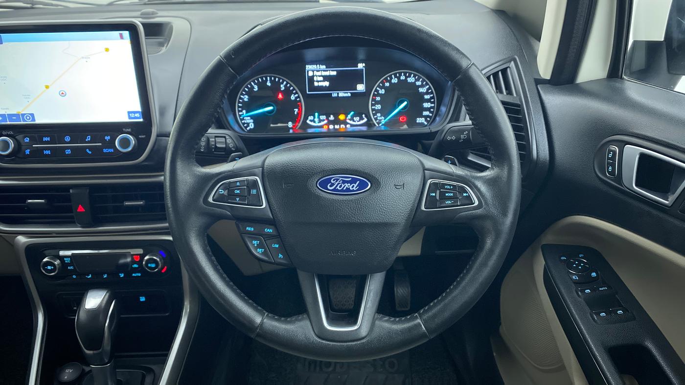 2020 Ford Ecosport 1.5 TITANIUM PLUS TI VCT AT, Petrol, Automatic, 24,054 km, Steering Wheel Close Up