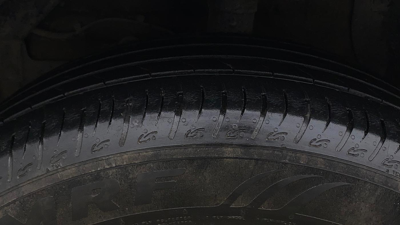 2024 Maruti BREZZA VXI S-CNG, CNG, Manual, 29,470 km, Left Front Tyre Tread
