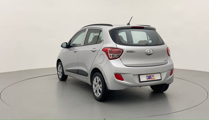 2014 Hyundai Grand i10 SPORTZ 1.2 KAPPA VTVT, Petrol, Manual, 44,778 km, Left Back Diagonal (45- Degree) View