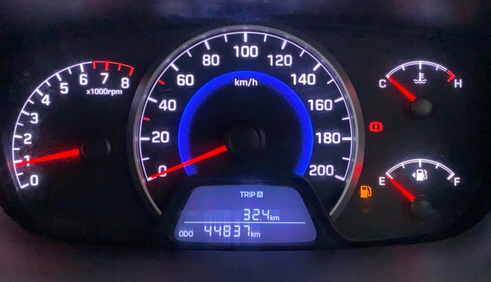 2014 Hyundai Grand i10 SPORTZ 1.2 KAPPA VTVT, Petrol, Manual, 44,778 km, Odometer View