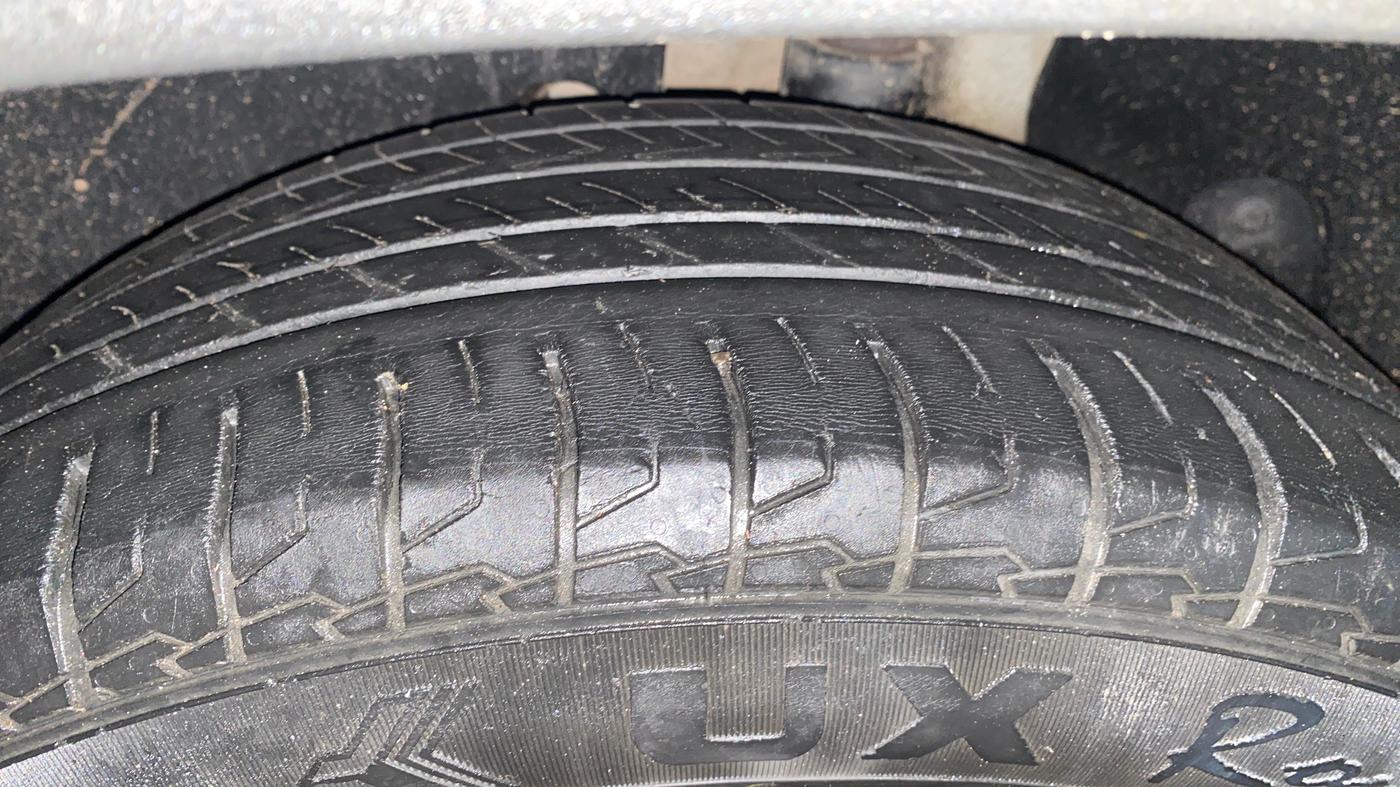 2020 Hyundai Creta SX (O) IVT 1.5 PETROL, Petrol, Automatic, 48,334 km, Left Rear Tyre Tread