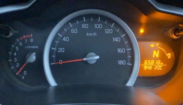 2016 Maruti Celerio ZXI AMT, Petrol, Automatic, 65,773 km, Odometer Image