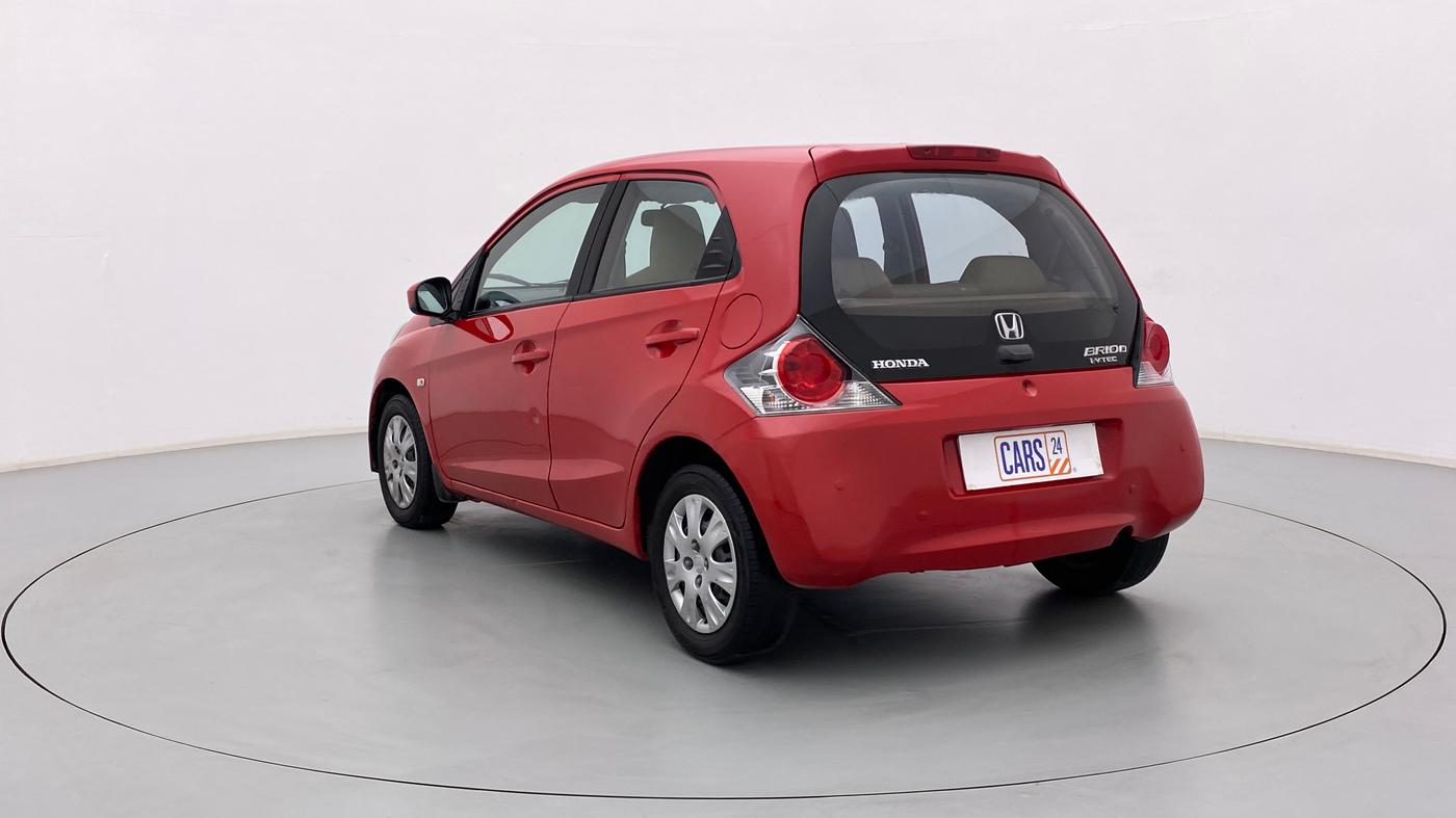 2012 Honda Brio S MT, Petrol, Manual, 60,344 km, Left Back Diagonal