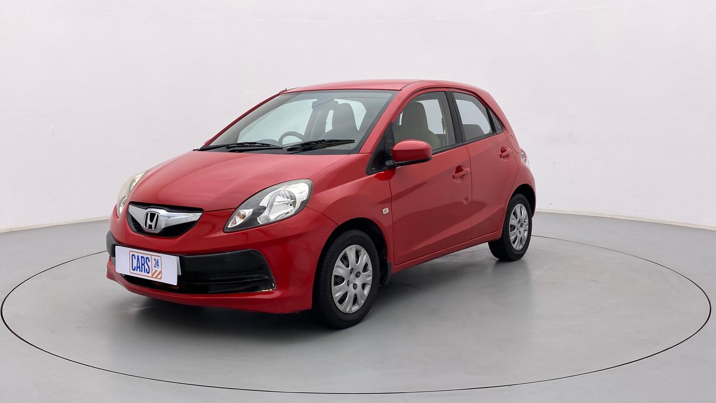 2012 Honda Brio S MT, Petrol, Manual, 60,344 km, Left Front Diagonal