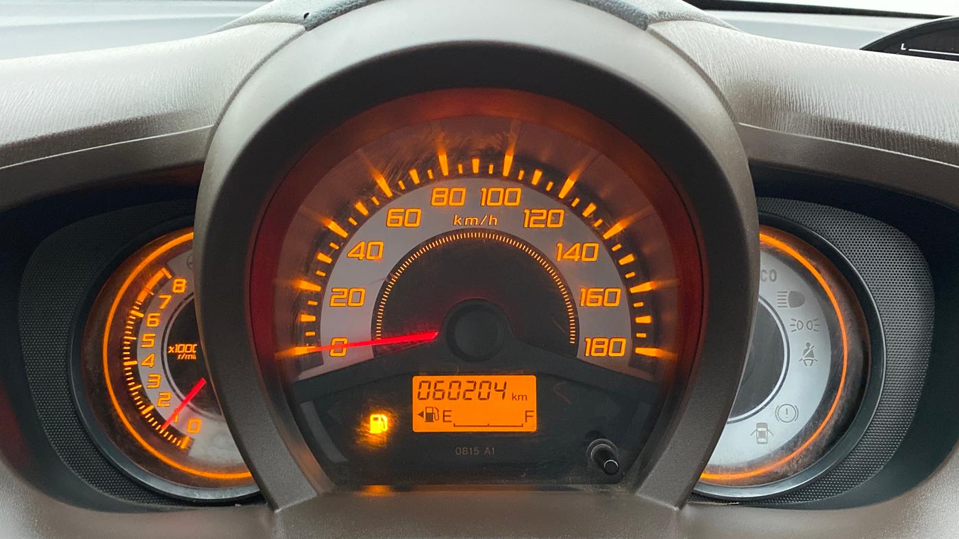 2012 Honda Brio S MT, Petrol, Manual, 60,344 km, Odometer Image