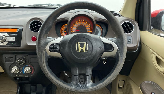 2012 Honda Brio S MT, Petrol, Manual, 60,344 km, Steering Wheel Close Up