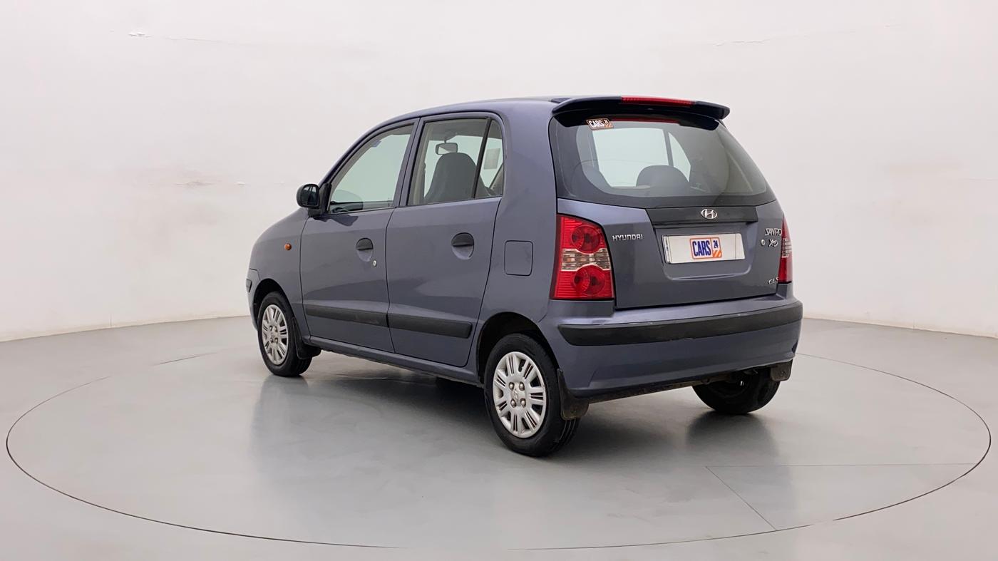 2011 Hyundai Santro Xing GLS, Petrol, Manual, 55,224 km, Left Back Diagonal