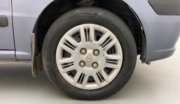 2011 Hyundai Santro Xing GLS, Petrol, Manual, 55,224 km, Right Front Wheel