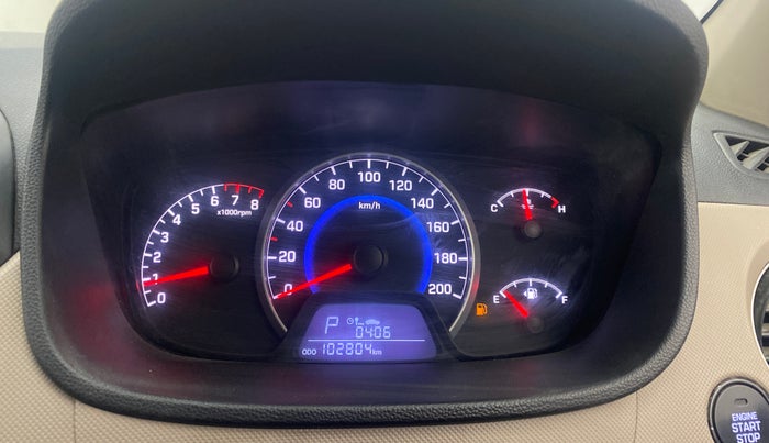 2013 Hyundai Grand i10 SPORTZ AT 1.2 KAPPA VTVT, Petrol, Automatic, 1,02,760 km, Odometer Image