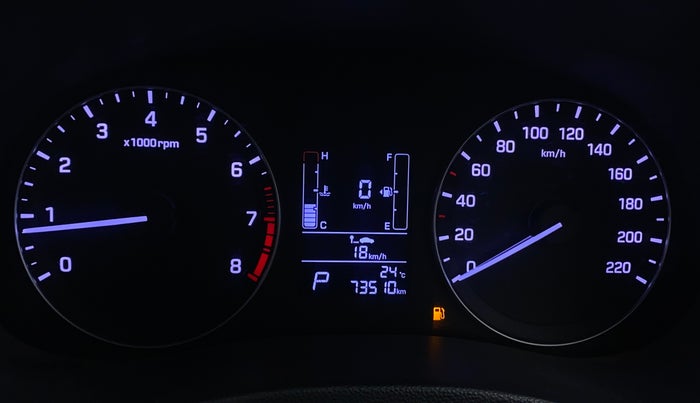 2017 Hyundai Creta SX PLUS AT 1.6 PETROL, Petrol, Automatic, 73,507 km, Odometer Image