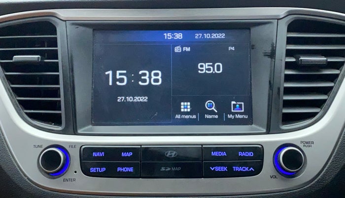 2019 Hyundai Verna 1.6 CRDI SX + AT, Diesel, Automatic, 49,098 km, Infotainment System