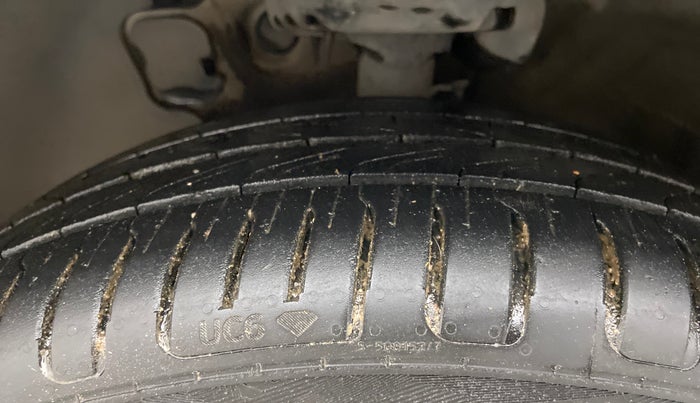2017 Hyundai Verna 1.6 CRDI SX + AT, Diesel, Automatic, 62,303 km, Left Front Tyre Tread