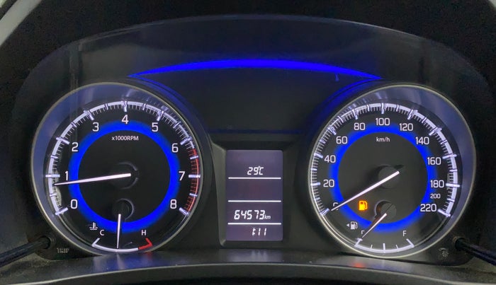 2017 Maruti Baleno DELTA PETROL 1.2, Petrol, Manual, 64,565 km, Odometer Image