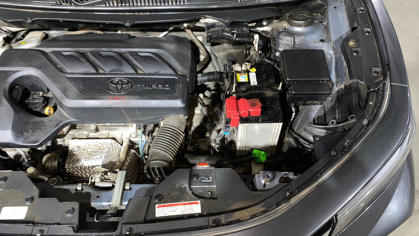 2024 Toyota Urban Cruiser Taisor V 1.0 Petrol AT, Petrol, Automatic, 26,999 km, Engine View - Left