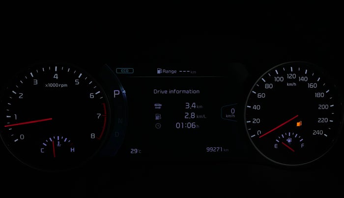 2019 KIA SELTOS GTX PLUS DCT 1.4 PETROL, Petrol, Automatic, 99,268 km, Odometer Image