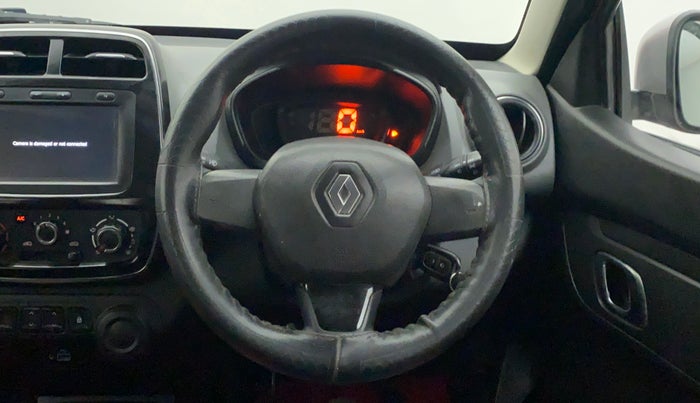 2019 Renault Kwid RXT 1.0 (O), Petrol, Manual, 22,088 km, Steering Wheel Close Up