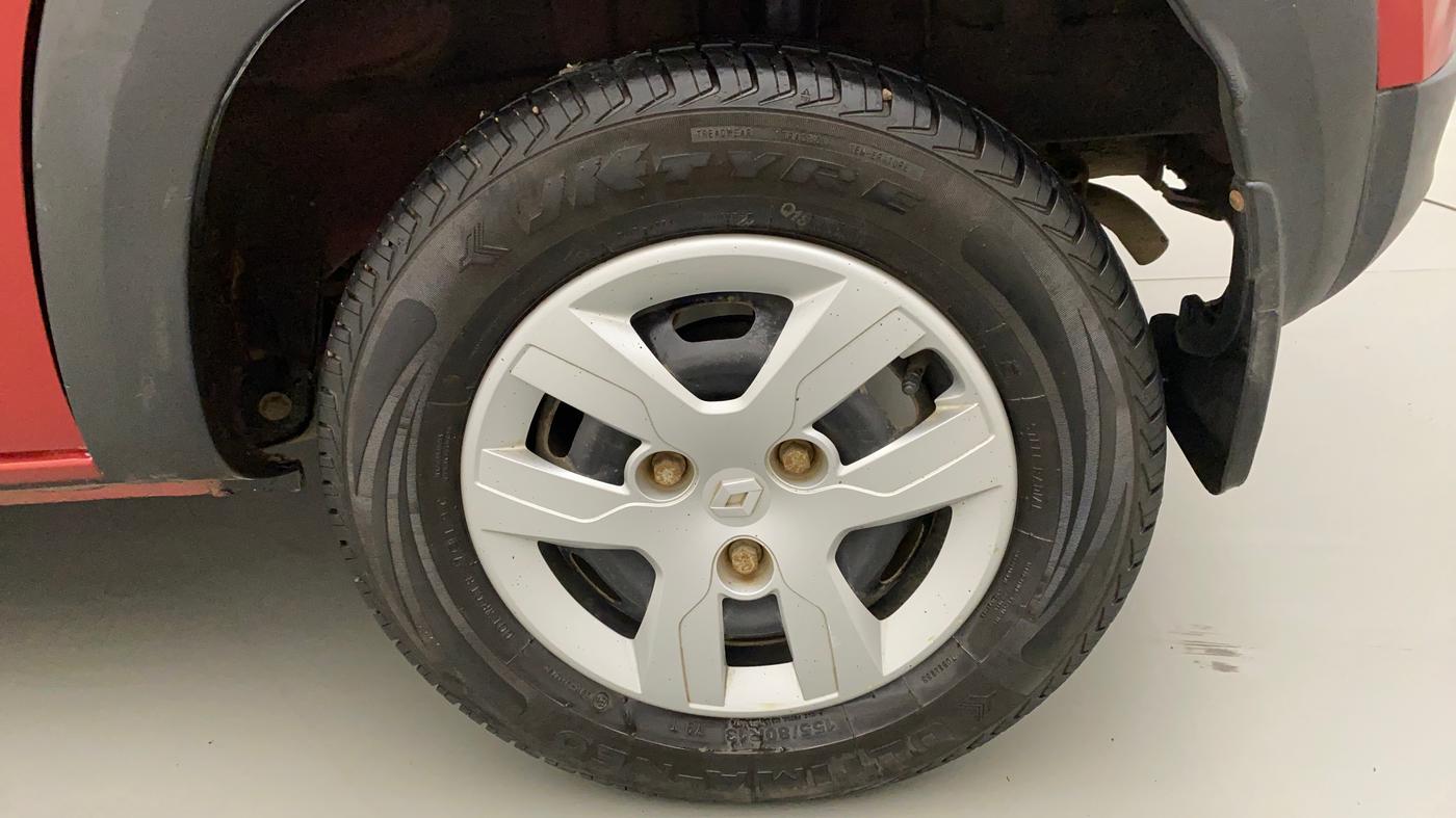 2019 Renault Kwid RXT 1.0 (O), Petrol, Manual, 22,088 km, Left Rear Wheel