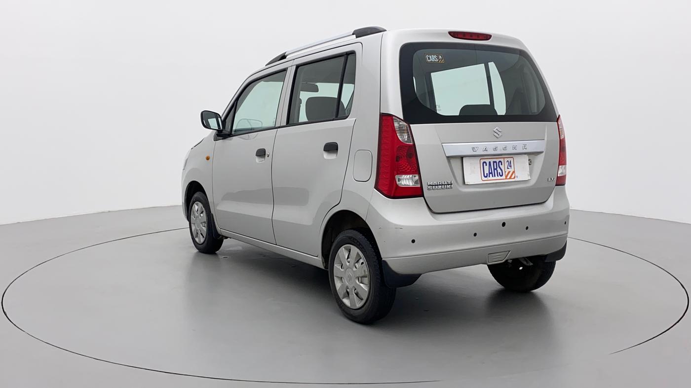 2012 Maruti Wagon R 1.0 LXI, Petrol, Manual, 98,453 km, Left Back Diagonal