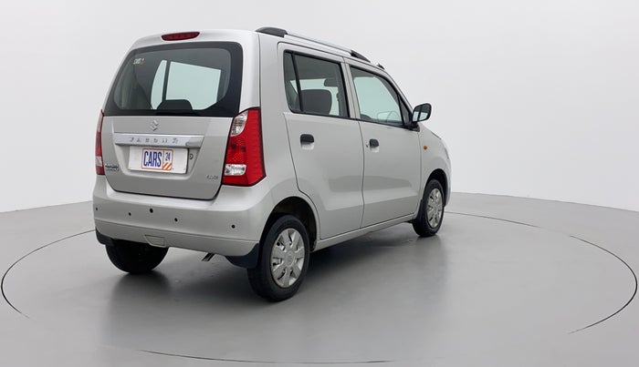 2012 Maruti Wagon R 1.0 LXI, Petrol, Manual, 98,453 km, Right Back Diagonal