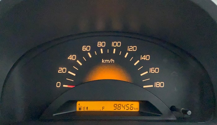 2012 Maruti Wagon R 1.0 LXI, Petrol, Manual, 98,453 km, Odometer Image