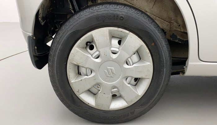 2012 Maruti Wagon R 1.0 LXI, Petrol, Manual, 98,453 km, Right Rear Wheel
