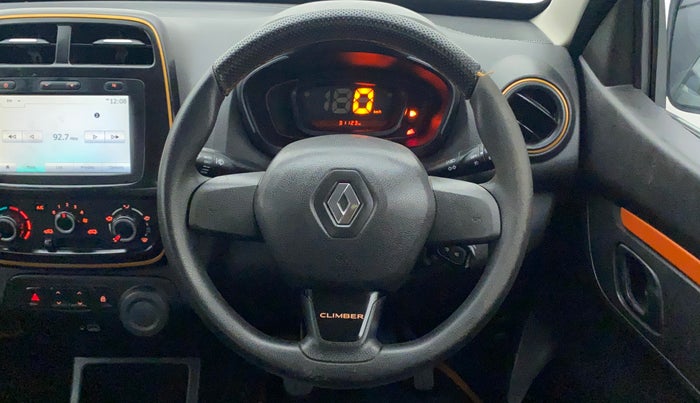 2019 Renault Kwid CLIMBER 1.0, Petrol, Manual, 31,123 km, Steering Wheel Close Up