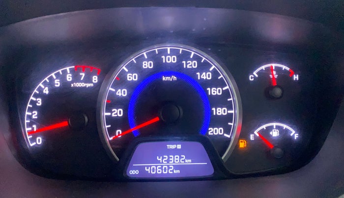 2018 Hyundai Grand i10 SPORTZ 1.2 KAPPA VTVT, Petrol, Manual, 40,566 km, Odometer Image