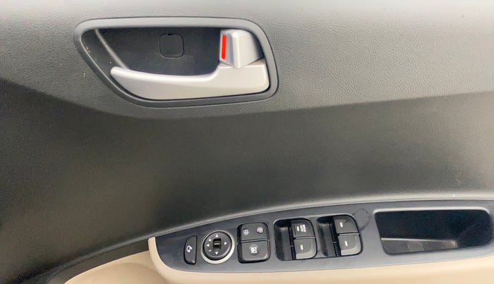 2018 Hyundai Grand i10 SPORTZ 1.2 KAPPA VTVT, Petrol, Manual, 40,566 km, Driver Side Door Panels Control