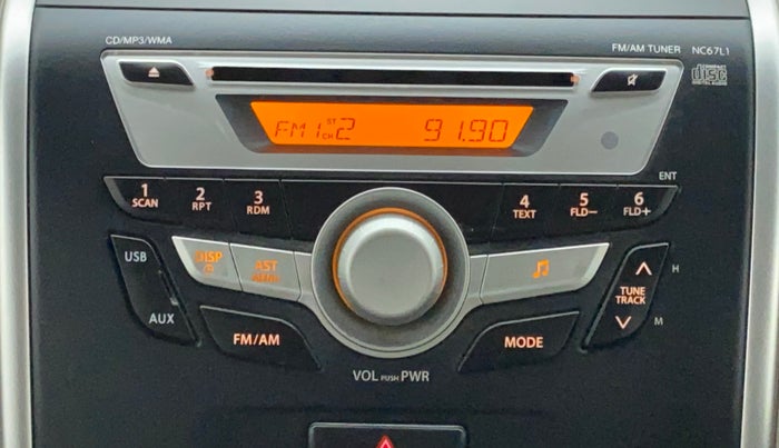 2013 Maruti Wagon R 1.0 VXI, Petrol, Manual, 40,896 km, Infotainment System