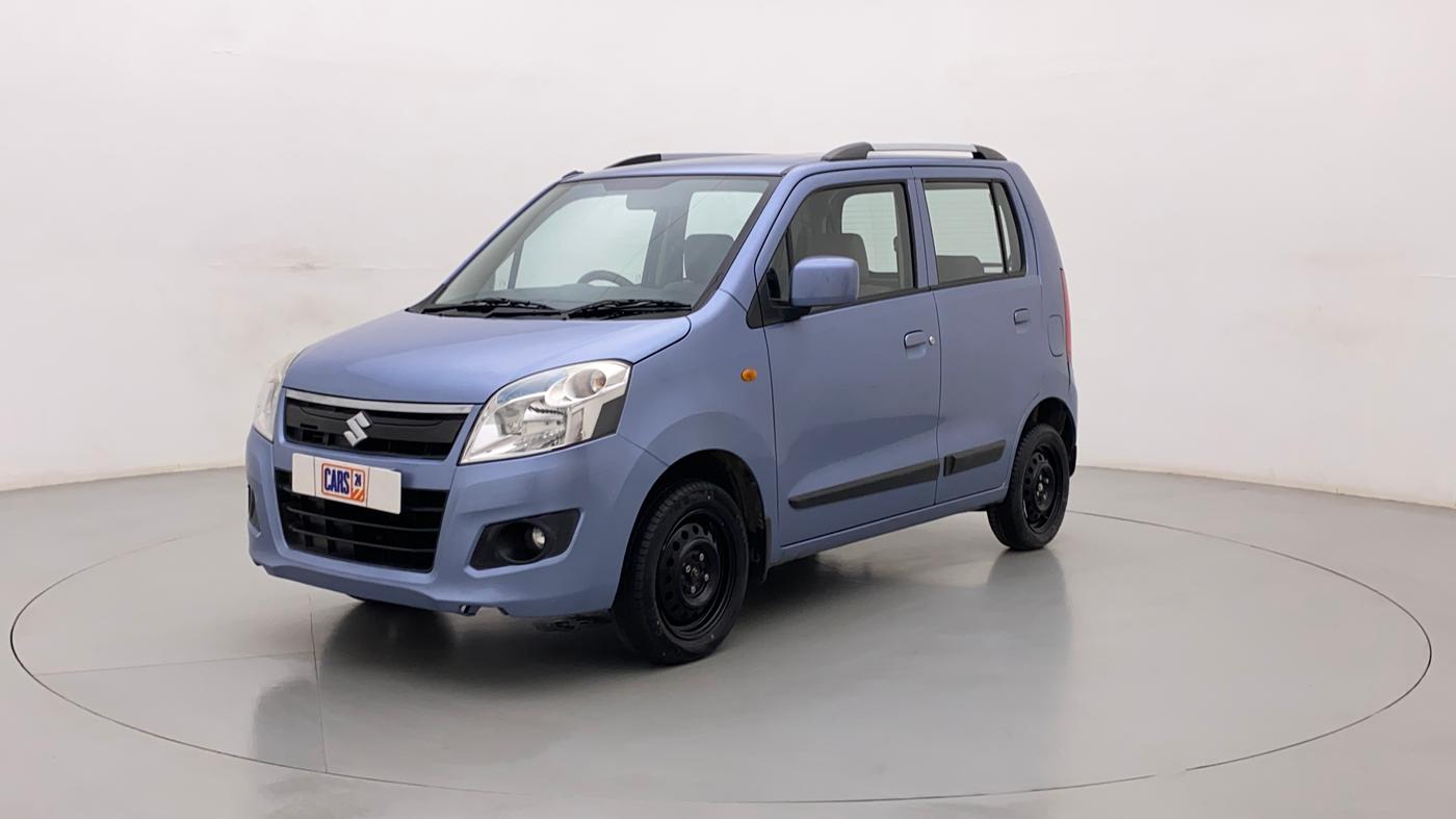 2013 Maruti Wagon R 1.0 VXI, Petrol, Manual, 40,896 km, Left Front Diagonal