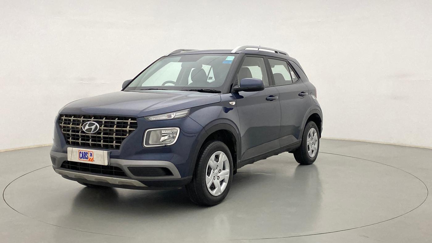 2020 Hyundai VENUE S MT 1.2 KAPPA, Petrol, Manual, 23,330 km, Left Front Diagonal