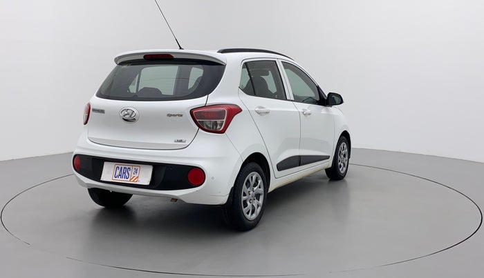 2019 Hyundai Grand i10 SPORTZ 1.2 KAPPA VTVT, Petrol, Manual, 40,352 km, Right Back Diagonal