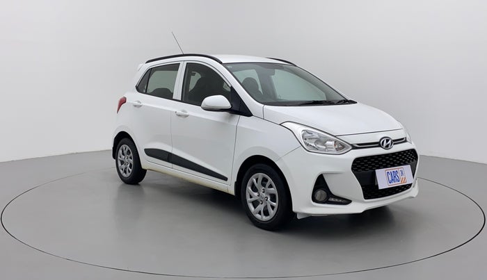 2019 Hyundai Grand i10 SPORTZ 1.2 KAPPA VTVT, Petrol, Manual, 40,352 km, Right Front Diagonal