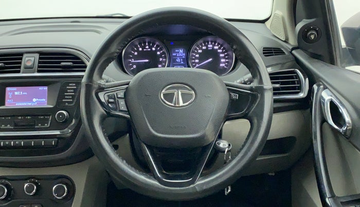 2018 Tata Tiago XZA PETROL, Petrol, Automatic, 64,225 km, Steering Wheel Close Up