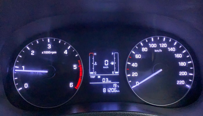 2015 Hyundai Creta 1.6 SX PLUS DIESEL, Diesel, Manual, 81,509 km, Odometer Image