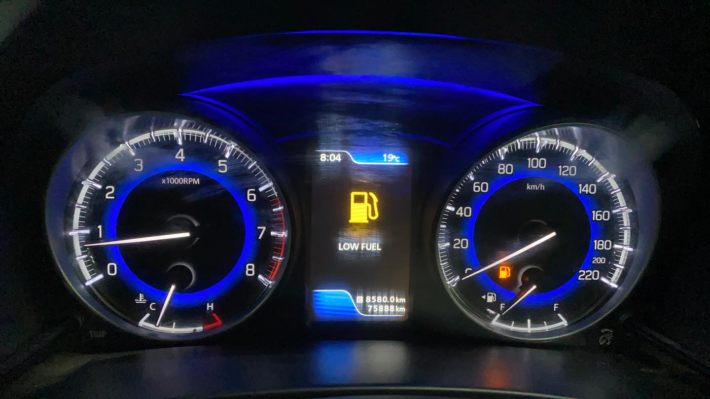 2017 Maruti Baleno ALPHA PETROL 1.2, Petrol, Manual, 75,881 km, Odometer Image