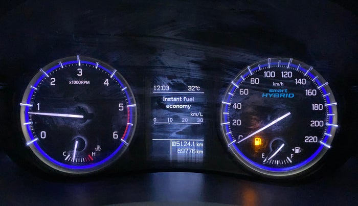 2019 Maruti S Cross DELTA 1.3, Diesel, Manual, 69,961 km, Odometer Image