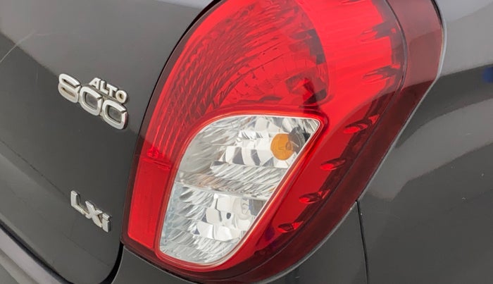 2012 Maruti Alto 800 LXI, Petrol, Manual, 68,582 km, Right tail light - Reverse gear light not functional