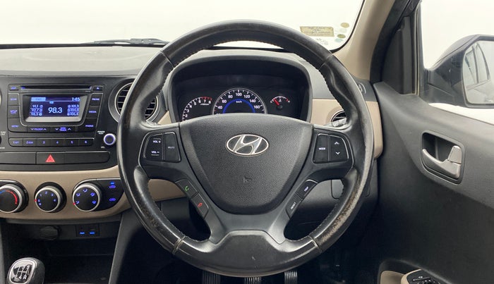 2014 Hyundai Grand i10 ASTA 1.2 KAPPA VTVT, Petrol, Manual, 53,744 km, Steering Wheel Close Up