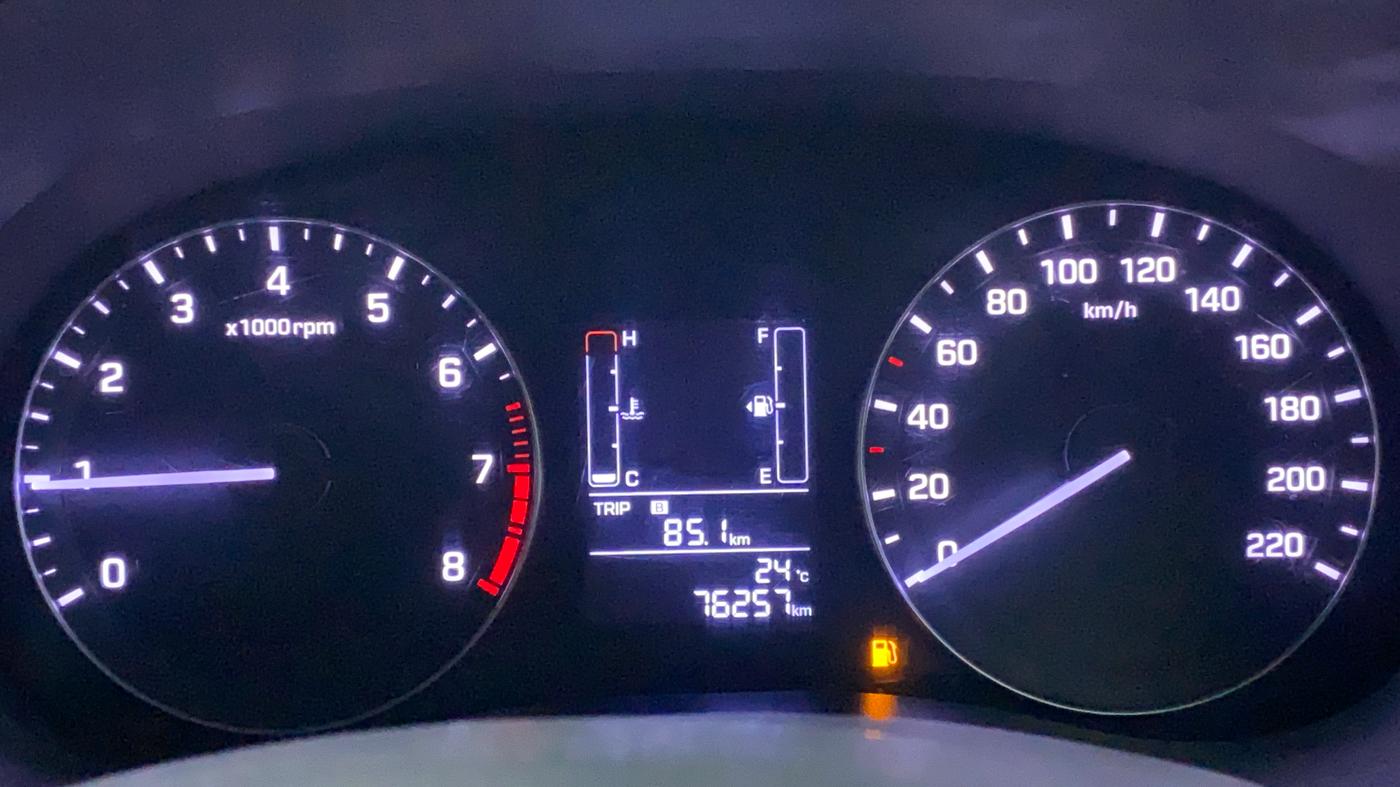 2015 Hyundai Creta S 1.6 PETROL, Petrol, Manual, 76,257 km, Odometer Image