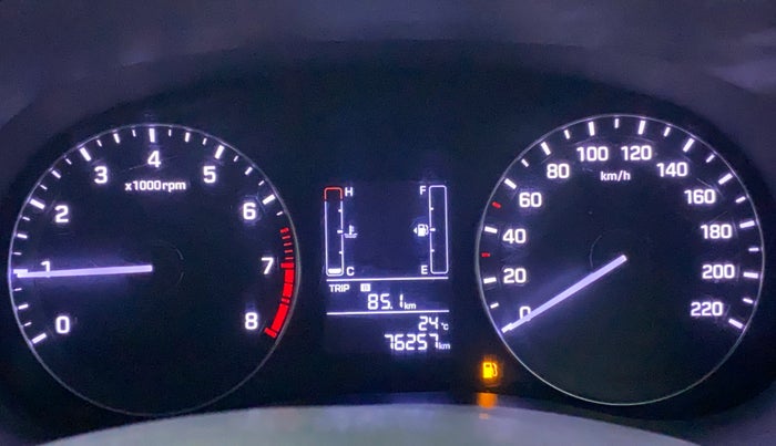 2015 Hyundai Creta S 1.6 PETROL, Petrol, Manual, 76,257 km, Odometer Image