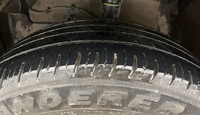 2020 Maruti Vitara Brezza VXI, Petrol, Manual, 55,495 km, Left Front Tyre Tread