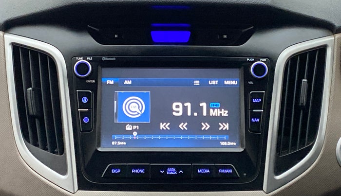 2018 Hyundai Creta 1.6 SX PLUS DIESEL, Diesel, Manual, 54,465 km, Infotainment System