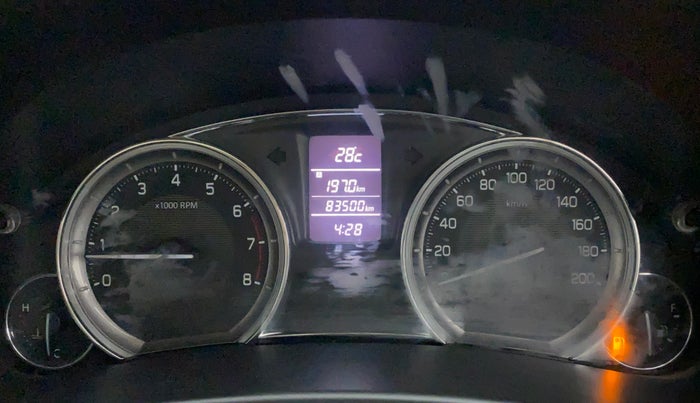 2018 Maruti Ciaz DELTA 1.4 MT PETROL, Petrol, Manual, 83,553 km, Odometer Image