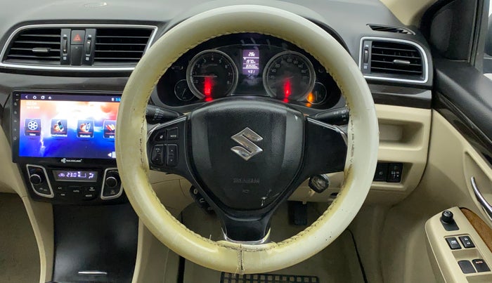 2018 Maruti Ciaz DELTA 1.4 MT PETROL, Petrol, Manual, 83,553 km, Steering Wheel Close Up