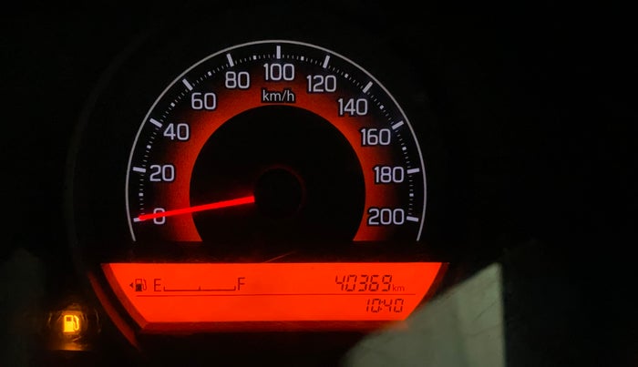 2018 Maruti IGNIS SIGMA 1.2, Petrol, Manual, 40,360 km, Odometer Image