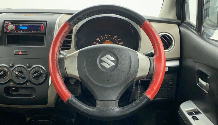 2014 Maruti Wagon R 1.0 LXI, Petrol, Manual, 42,023 km, Steering Wheel Close Up