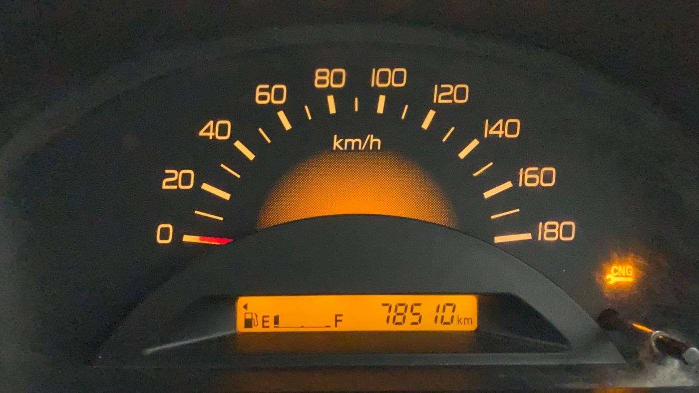 2018 Maruti Wagon R 1.0 LXI CNG, CNG, Manual, 78,510 km, Odometer Image